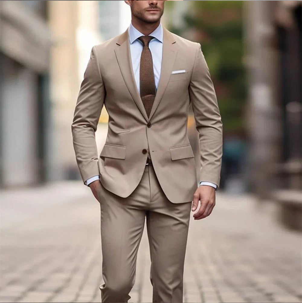 Men's Two-piece Classic Suit