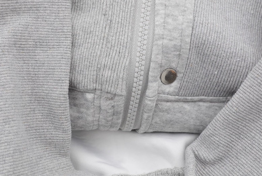 Big Fur Collar Three-dimensional Decorative Hooded Jacket