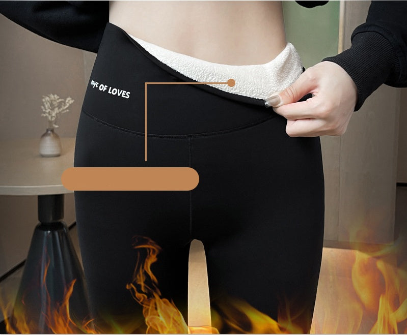 Winter Thick High Waist Leggings Women