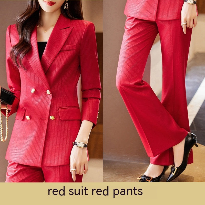 Women's Fashionable Slim Waist Business Suit