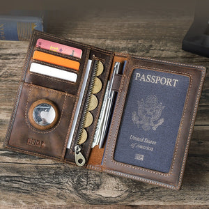 Retro Leather Anti-Theft Document Bag