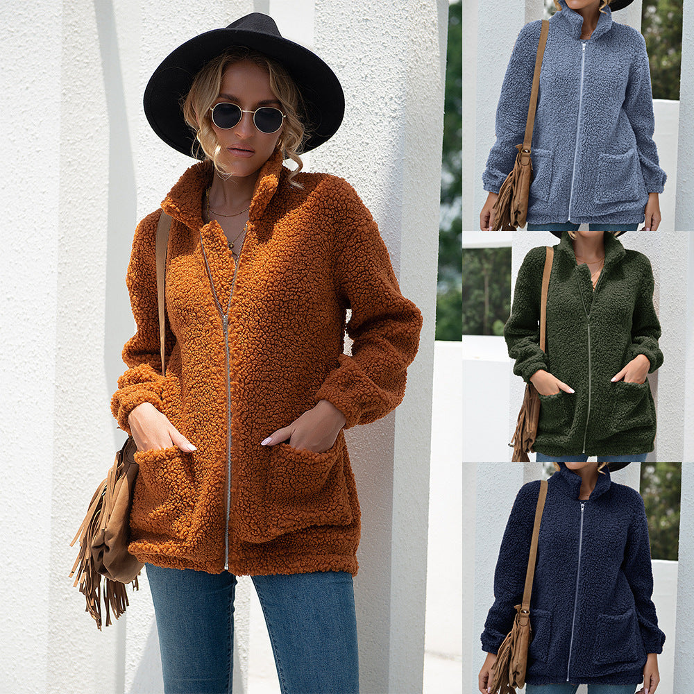 Women’s Winter Zipper Sweater