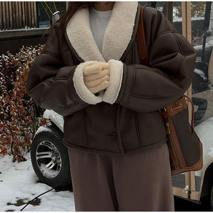 Women's Comfortable Warm Fur Coat