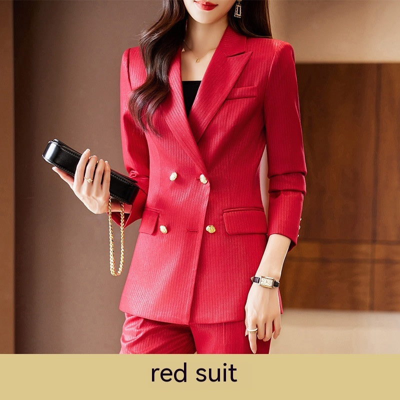 Women's Fashionable Slim Waist Business Suit