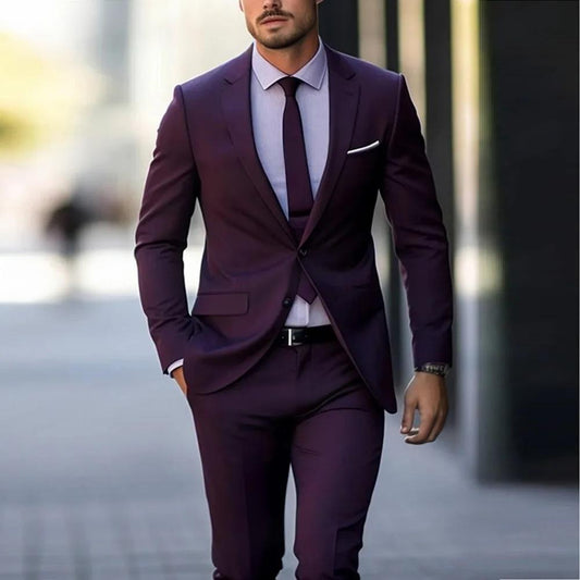 Men's Two-piece Classic Suit