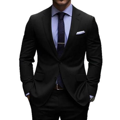 Men's Two-piece Classic Suit
