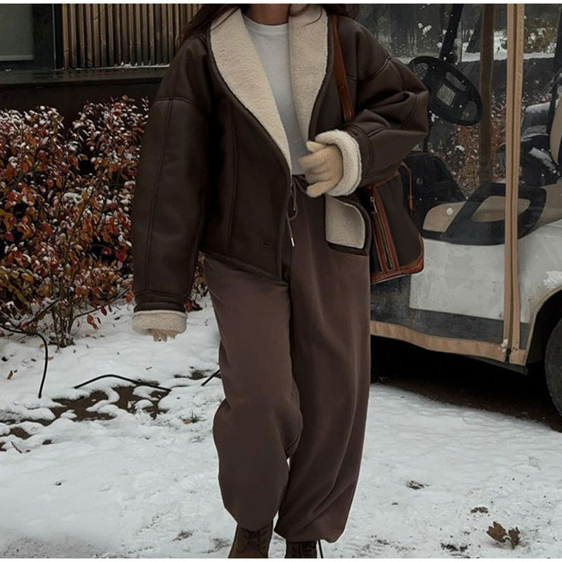 Women's Comfortable Warm Fur Coat